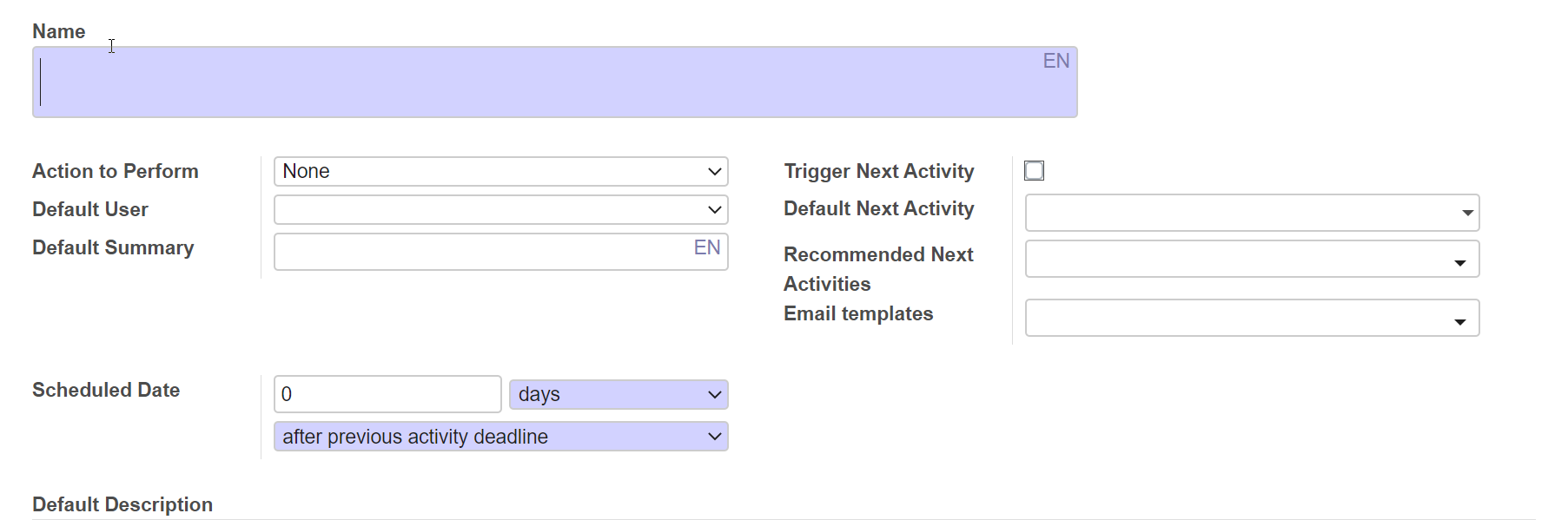 Configuration View