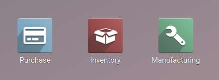 Odoo - Purchase Icons