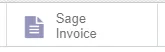 Sage Invoice